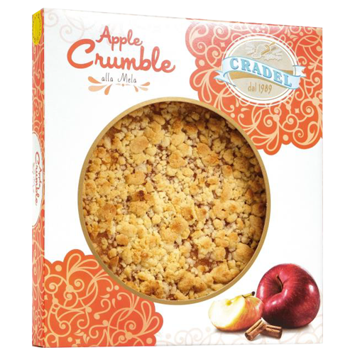 Apple Crumble tart Cradel 350g 