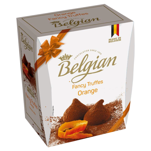 Trufle narandža posute kakao prahom The Belgian 200g 