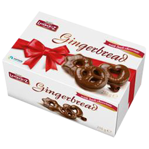 Lambertz Gingerbread Hearts Stars Pretzels  250g 